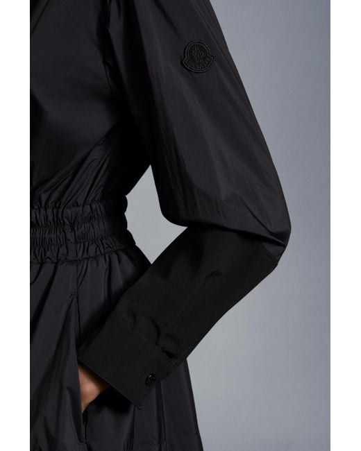 Moncler Black Drawstring Dress
