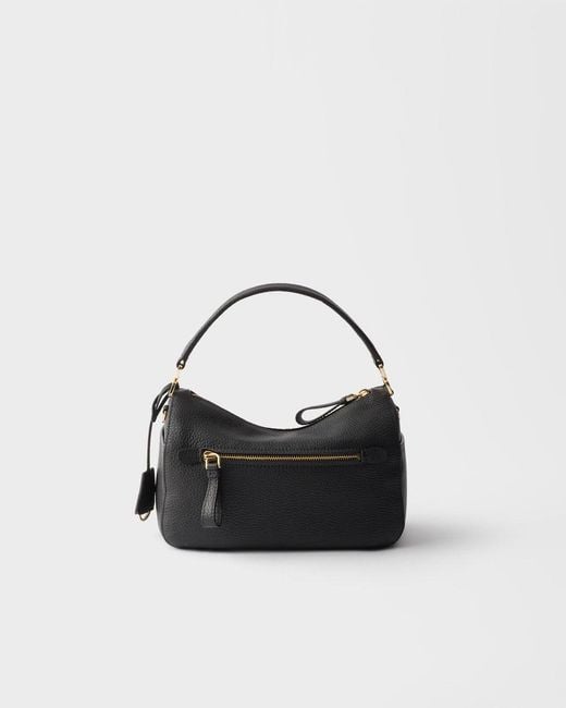 Prada Black Zip-Up Handbag