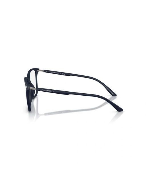 Emporio Armani White Full Frame Plain Mirror for men