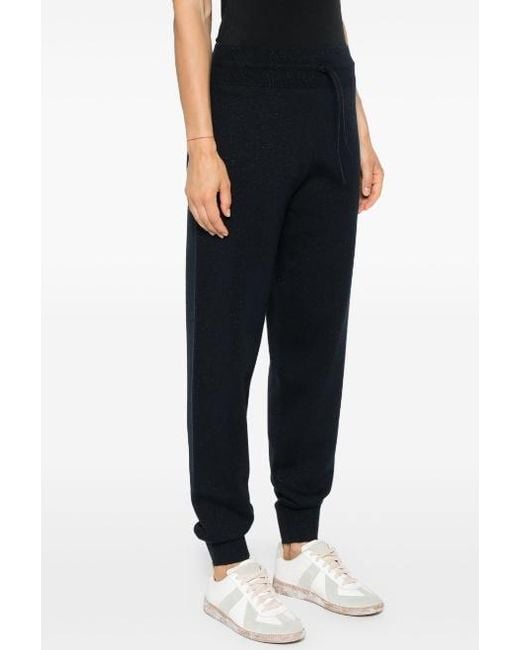Fabiana Filippi Black Drawstring Sweatpants