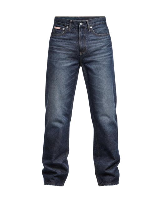 Calvin Klein Blue Belt Loop Jeans for men