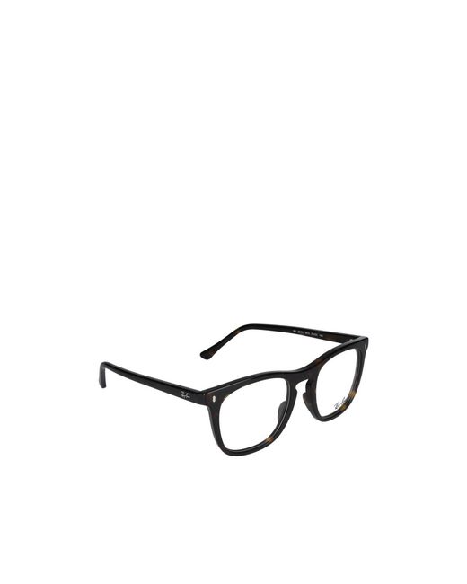 Ray-Ban White Oval Frame Glasses for men