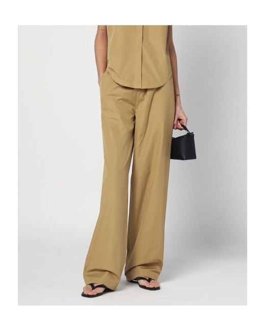 Loulou de Saison Natural Elastic Waist Casual Pants