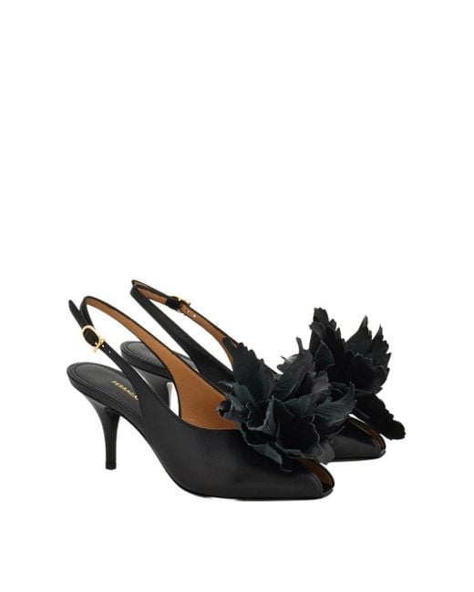 Ferragamo Black Sandals
