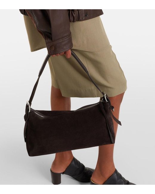 Lemaire Black Small Zippered Shoulder Bag