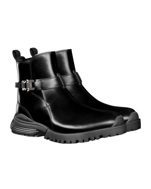 Dior Black Dior Combat Jodhpur Ankle Boot for men