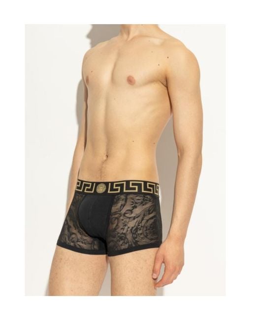 Versace Black Lace Boxers for men