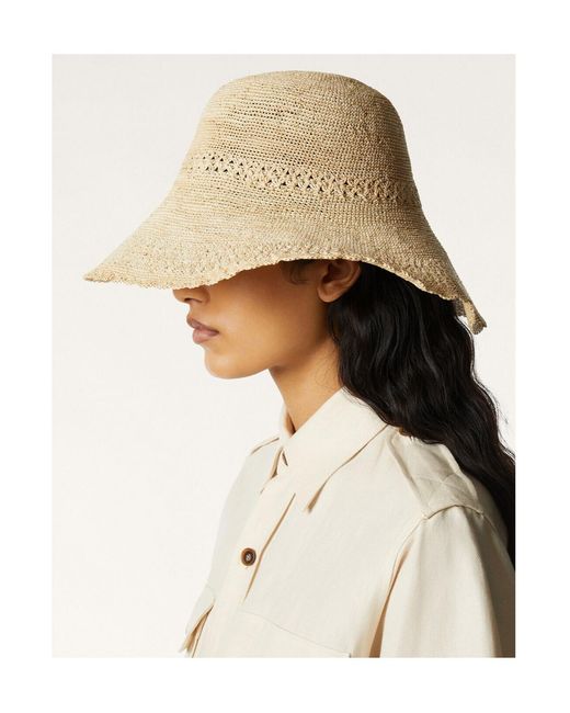Loro Piana White Iside Cloche