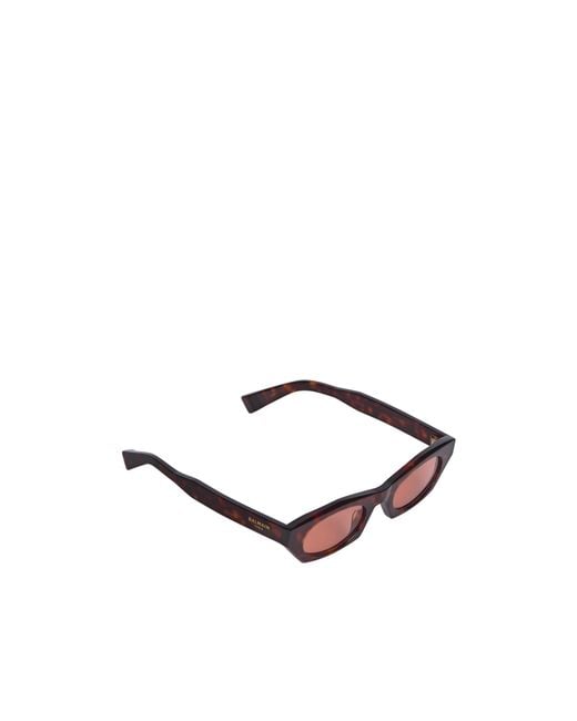 Balmain White Johan Sunglasses