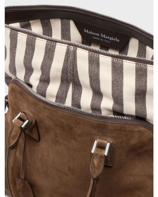 Maison Margiela Brown 5Ac Soft Medium Tote Bag