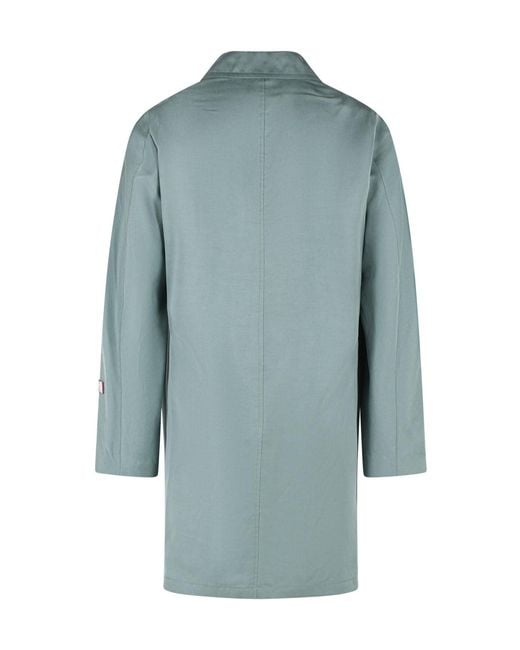 Marni Blue 'Lyocell' Trench Coat for men