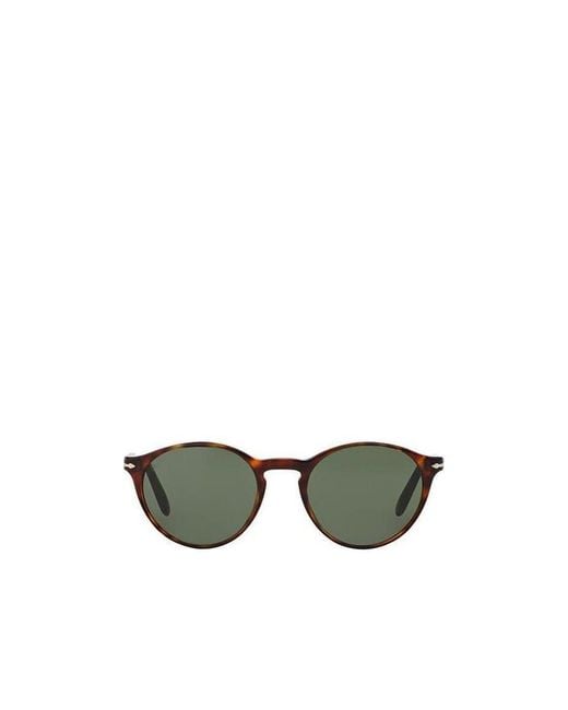 Persol Green Round Frame Sunglasses for men