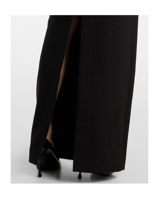 Roland Mouret Black Embellished Gown