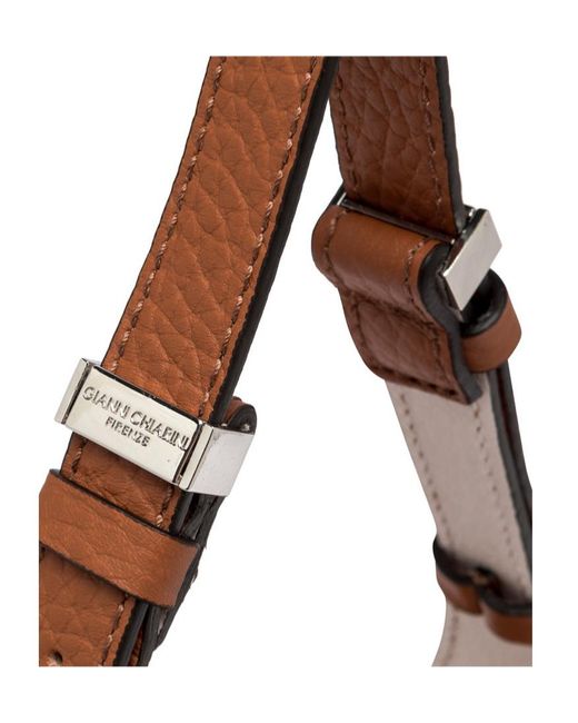 Gianni Chiarini Brown Penelope Shoulder Bag