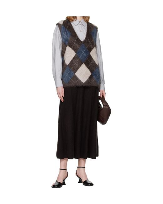 Lisa Yang Black Amelly Sweater Vest