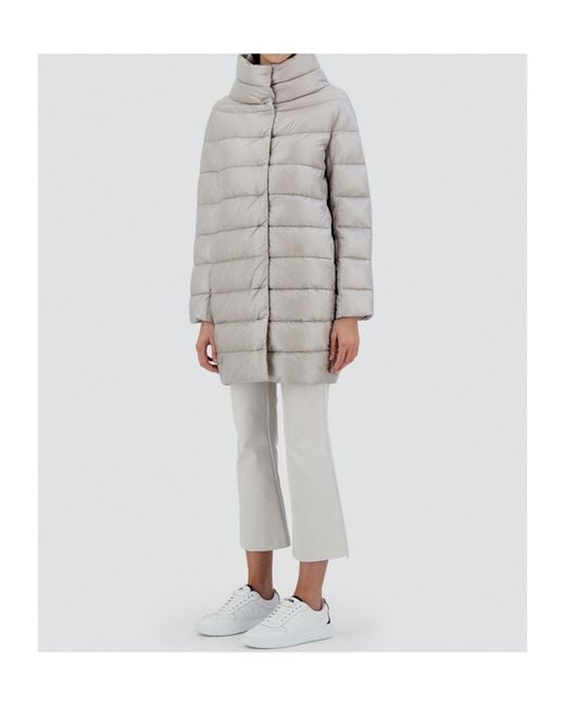 Herno Gray Dora Ultralight Down Jacket