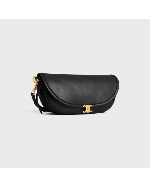 Céline Black Little Halfmoon Soft Triomphe