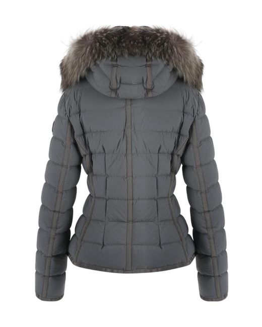 Montecore Gray Hooded Down Jacket