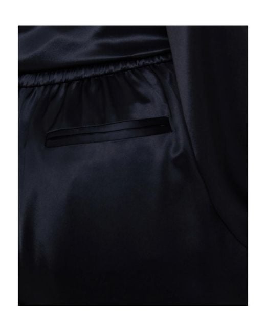 Joseph Blue Wide-Leg Pants