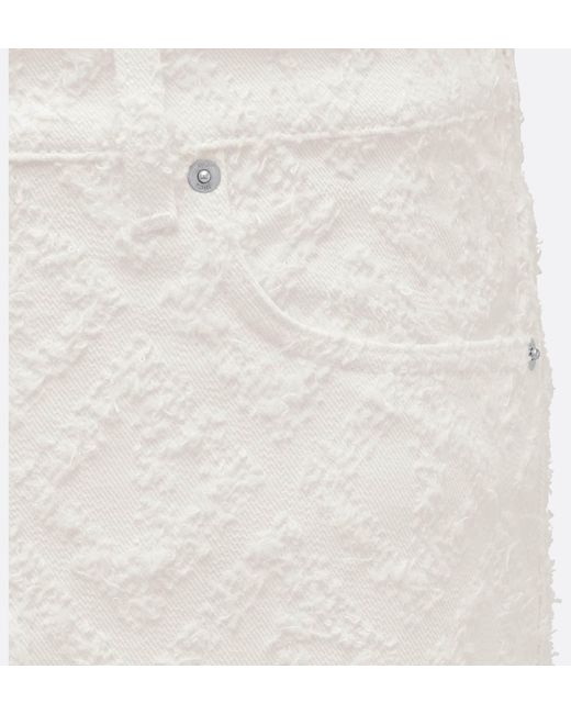 Dior White Cd Diamond Regular Jeans for men