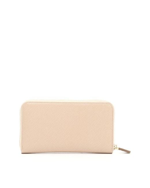 Ferragamo Natural Zipper Wallet