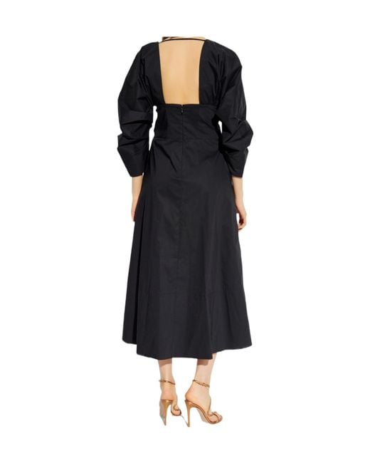 Cult Gaia Black Long Sleeve Dress