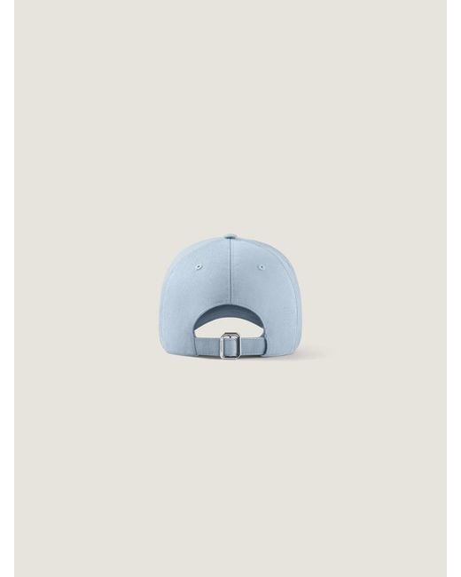 Givenchy Blue Paris Embroidered Cap for men