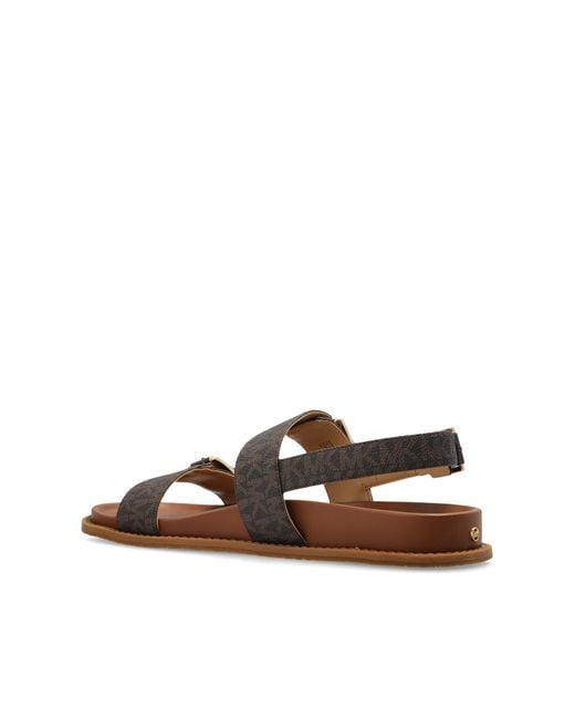 MICHAEL Michael Kors Brown Nia Flat Sandals for men
