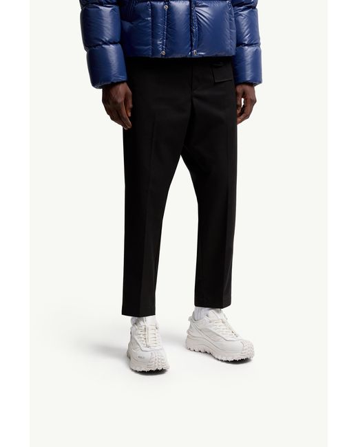 Moncler White Trailgrip Gtx Drawstring Sneakers for men
