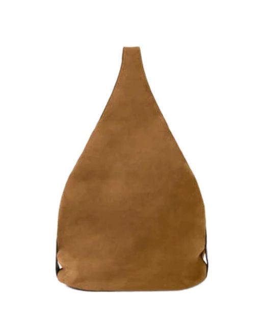 Stella McCartney Brown Appaloosa Medium Bucket Bag