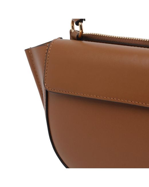 Wandler Brown Top-Handle Shoulder Bag