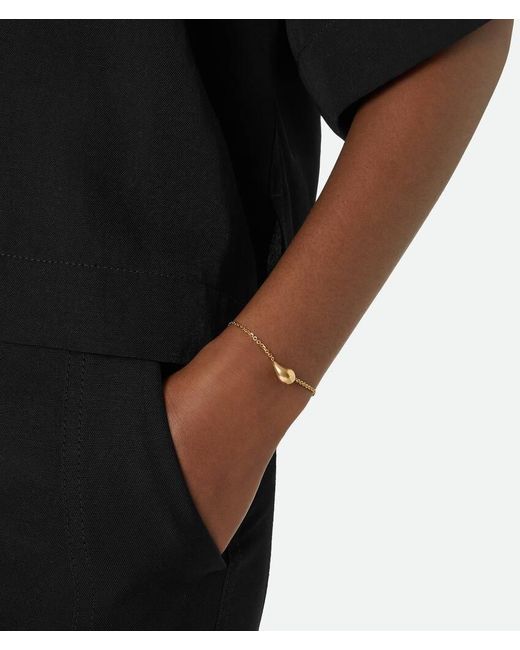Bottega Veneta White Drop Bracelet