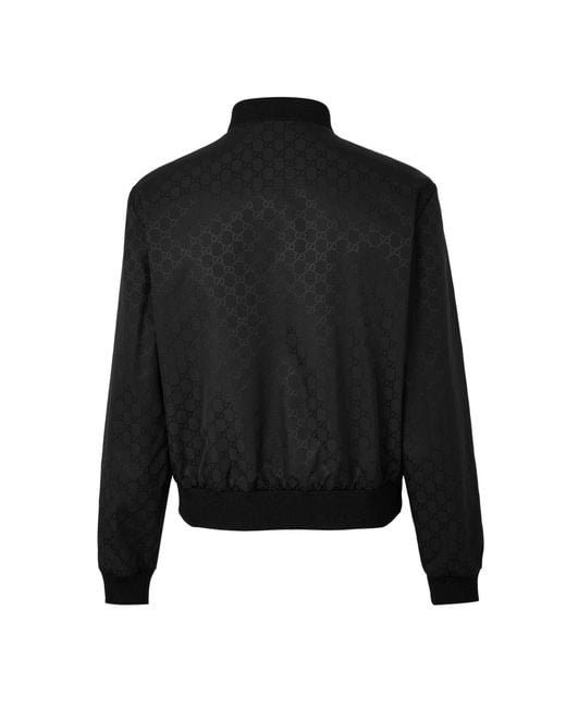 Gucci Black Solid Color Jacket for men