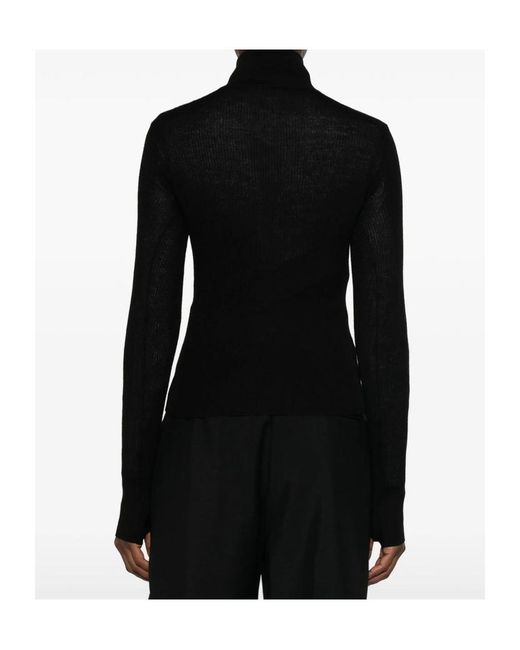Frankie Shop Black Long-Sleeved Sweater