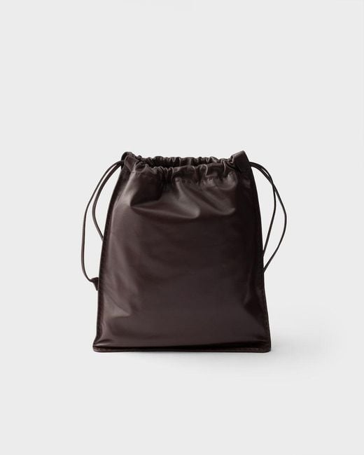 Prada Black Wish Nappa Leather Pouch