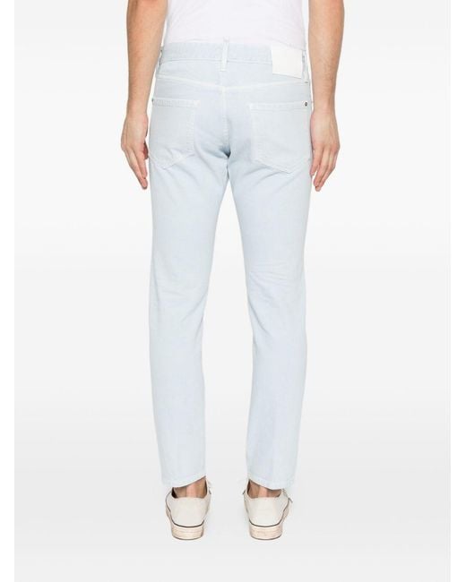DSquared² White Slim-Fit Jeans for men