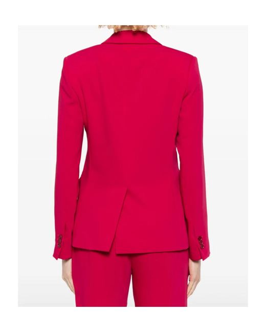 P.A.R.O.S.H. Pink Single-Breasted Blazer