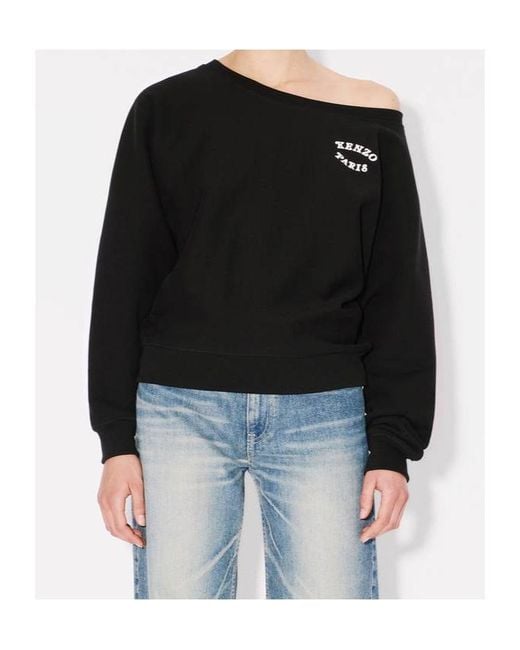 KENZO Black Verdy Market Crewneck Sweatshirt