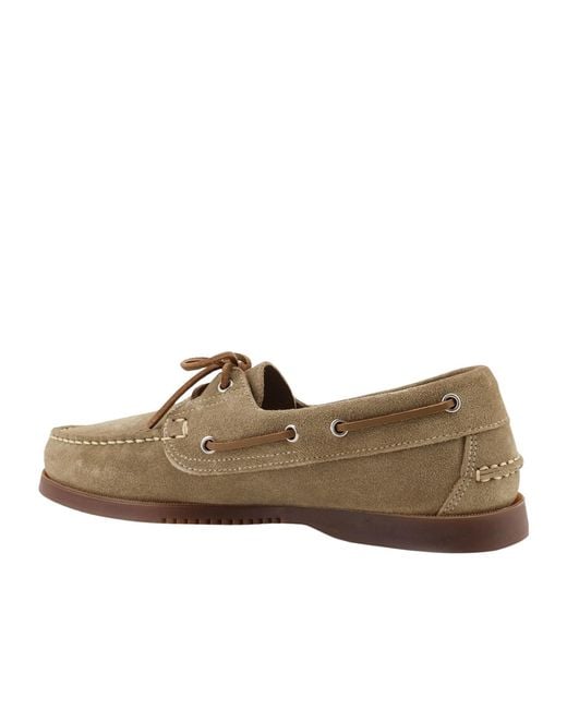 Paraboot Brown Round-Toe Loafers for men