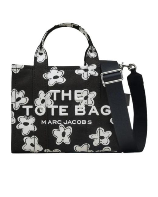 Marc Jacobs Black The Daisy Small Tote Bag