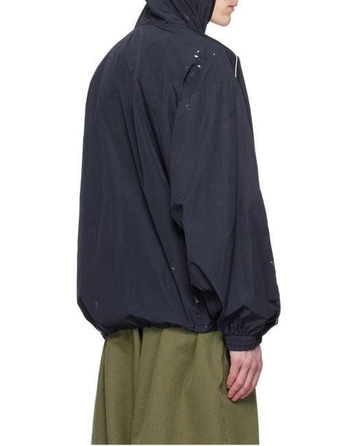 Balenciaga Blue Painter Tracksuit Jacket for men