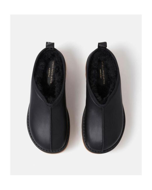 Stella McCartney Black Sneak-Elyse Platform Shoes