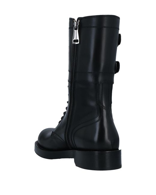 Dolce & Gabbana Black Ankle Boots