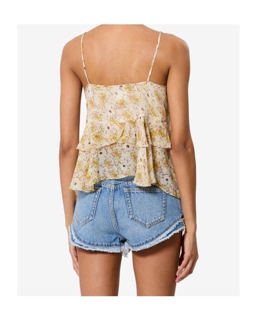 Isabel Marant Natural Briara Top