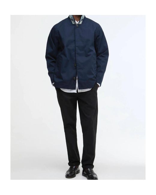 Barbour Blue Short Rokig Jacket for men