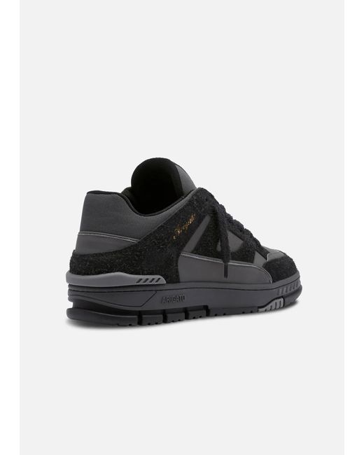 Axel Arigato Black Area Lo Fluffy Sneakers for men