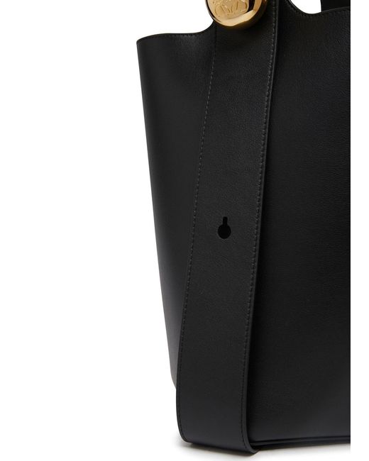Loewe Black Pebble Bucket Shoulder Bag
