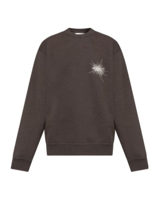 Isabel Marant Gray Mikoy Crewneck Sweatshirt for men