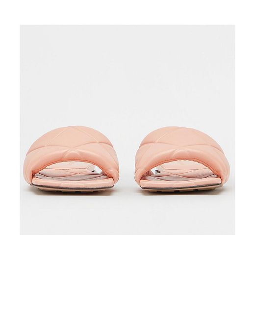Bottega Veneta Pink Bv Lido Flat Sandals