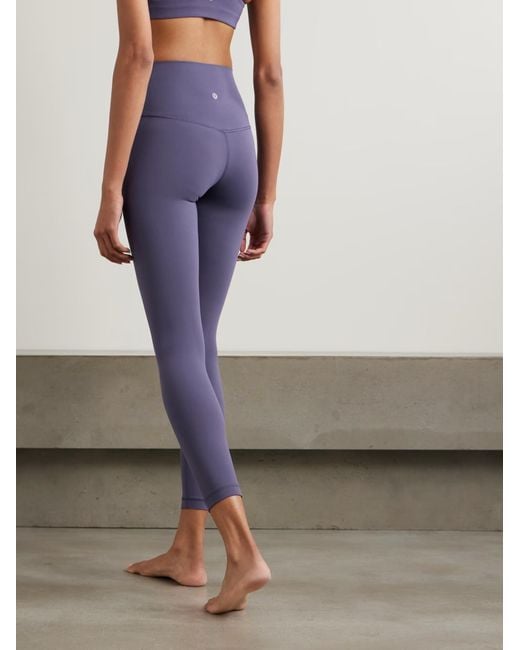 lululemon athletica Blue High Waist Leggings
